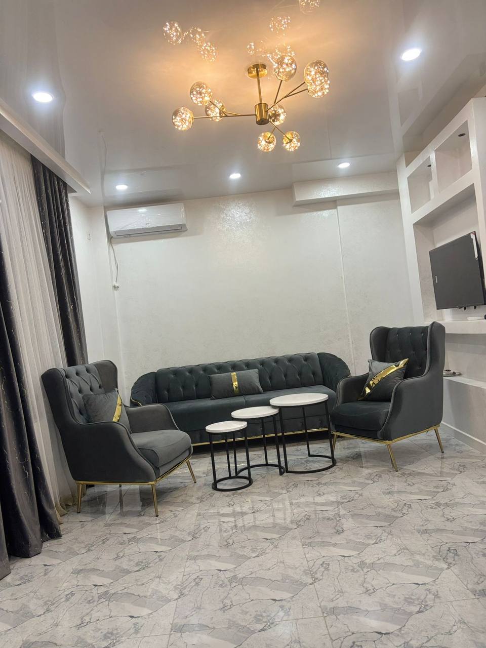 Сдается 4-комнатная квартира в Батуми (Лука Асатиани) – 2 Bedroom House for Rent in Batumi N1960